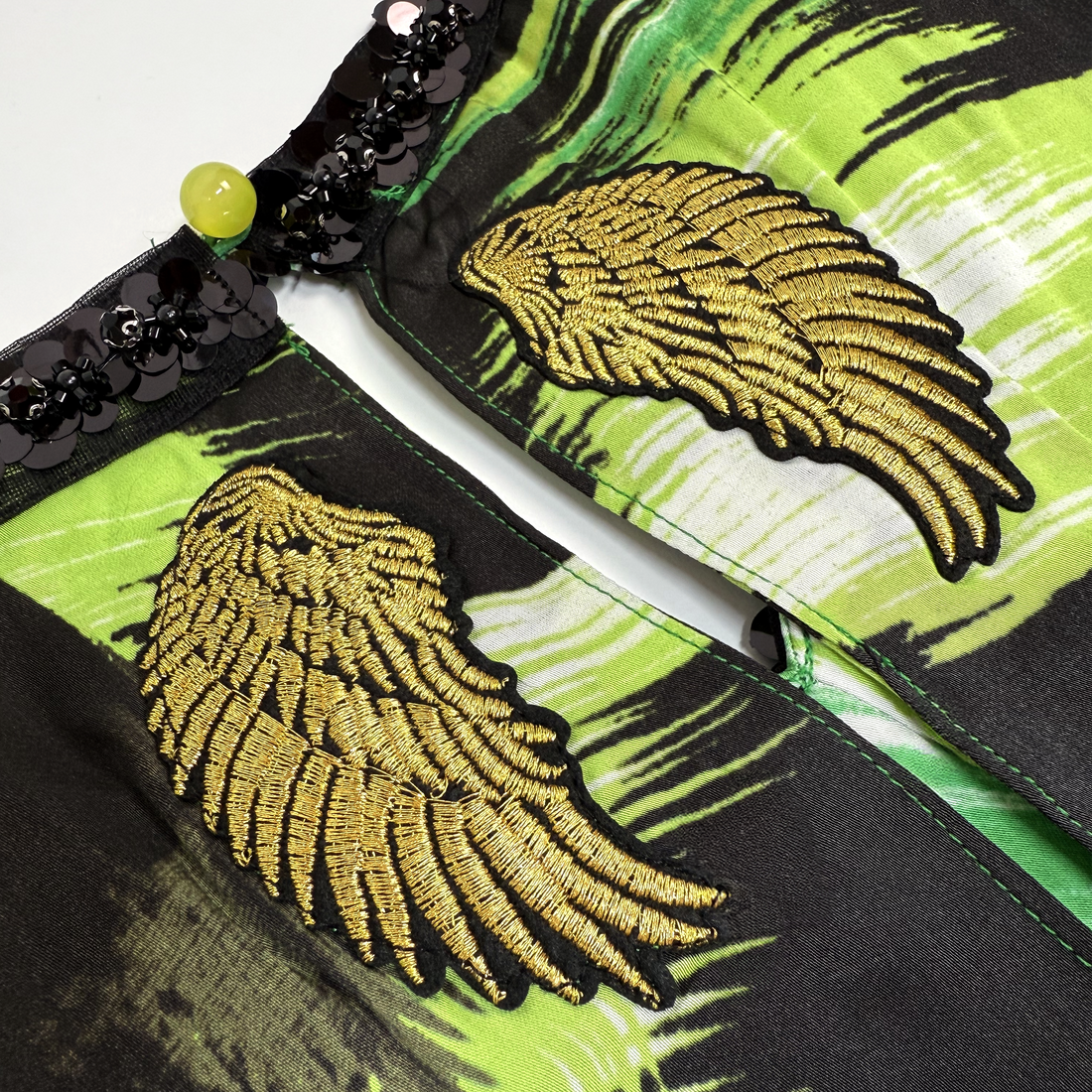 Tropical Green Caftan