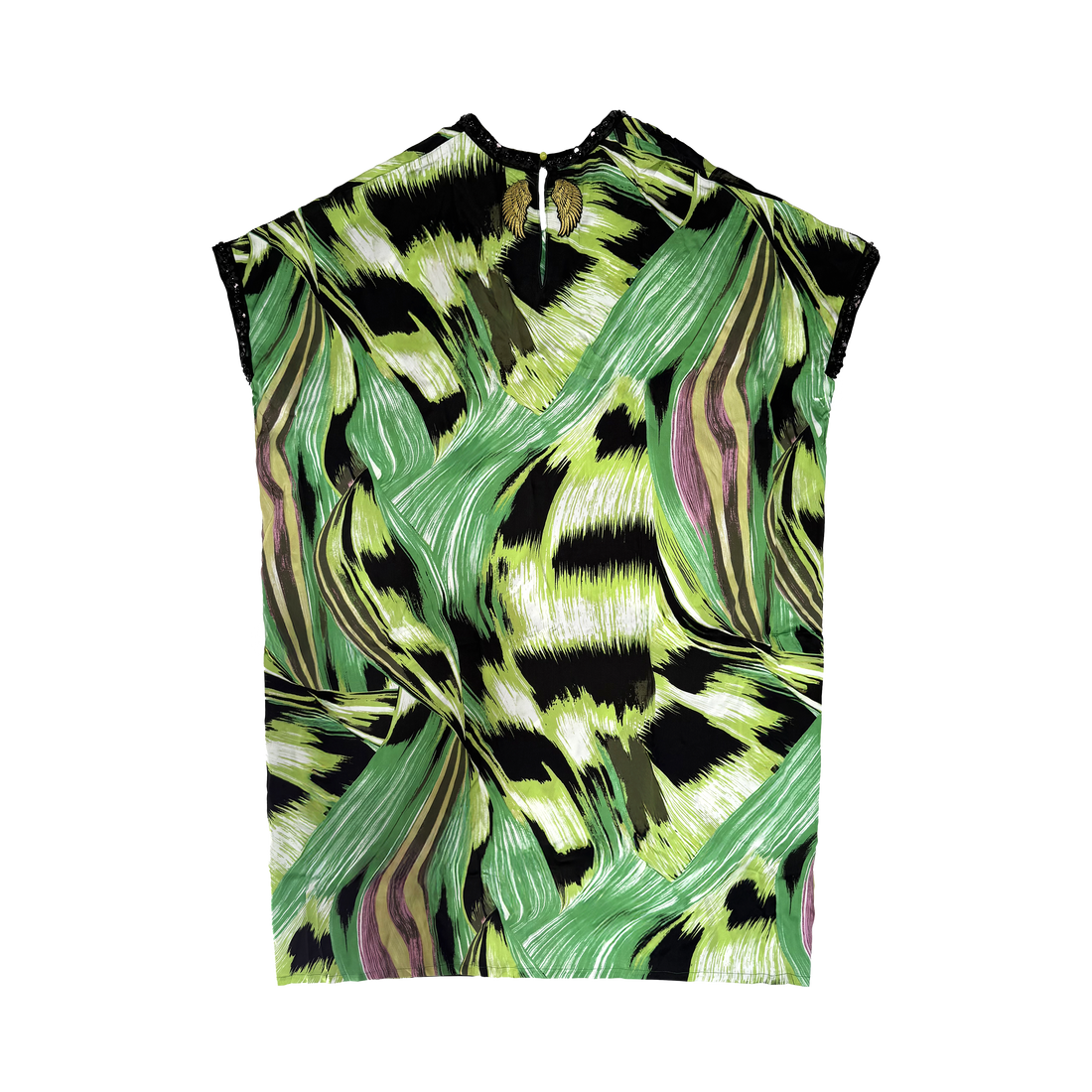 Tropical Green Caftan
