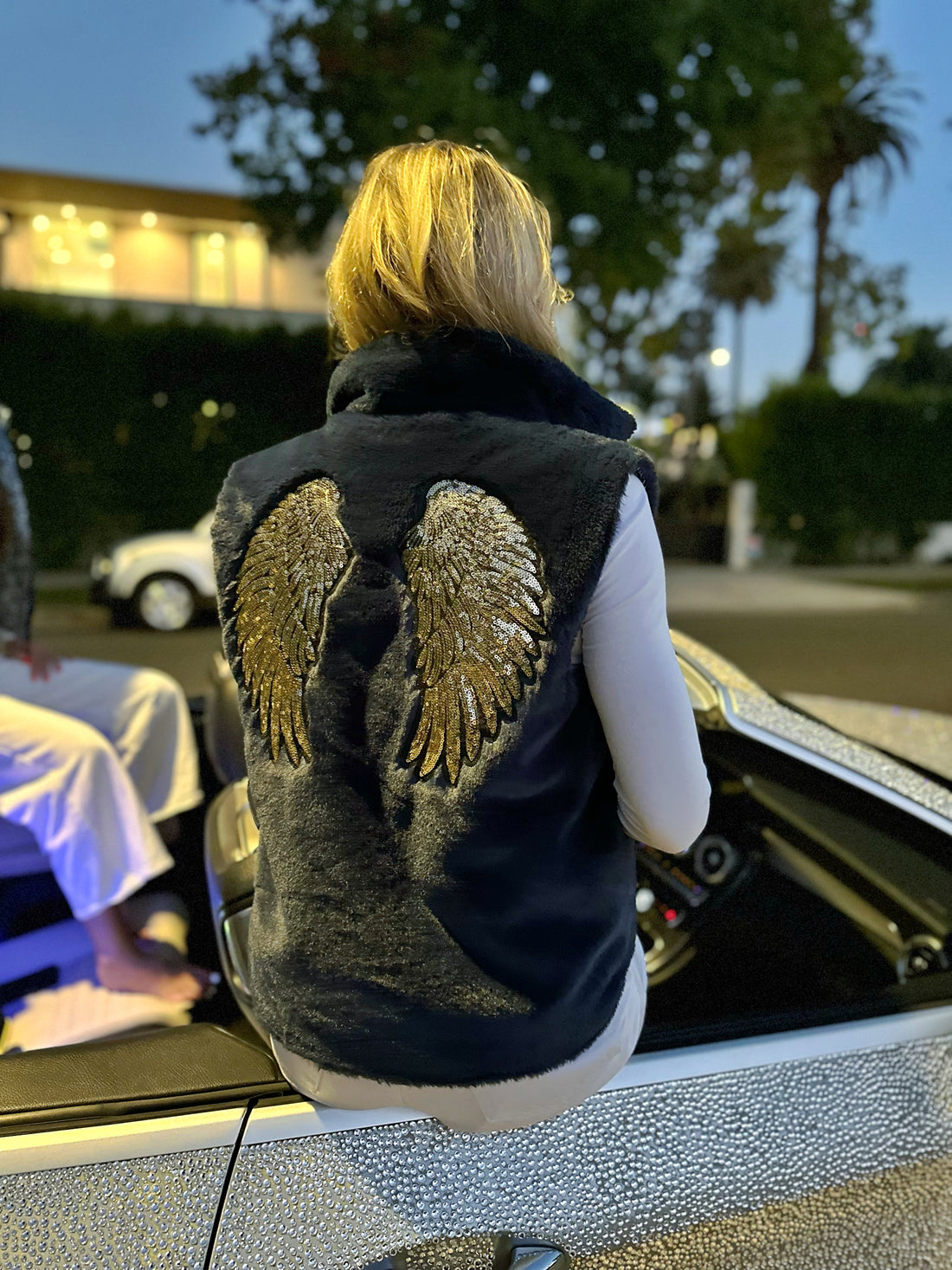 Navy Wings Vest