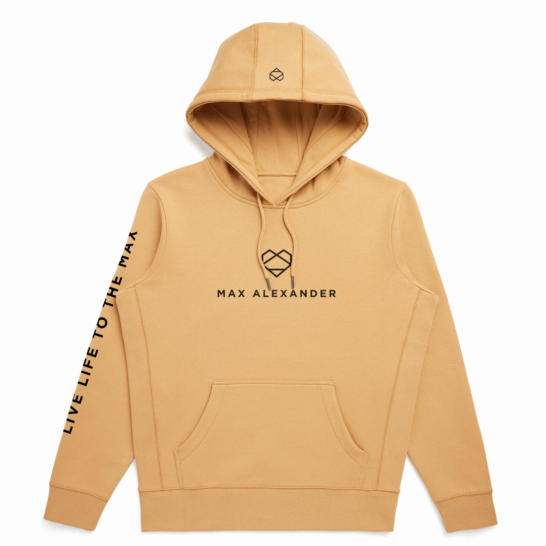 Live Life to the Max Organic Brushed Hoodie