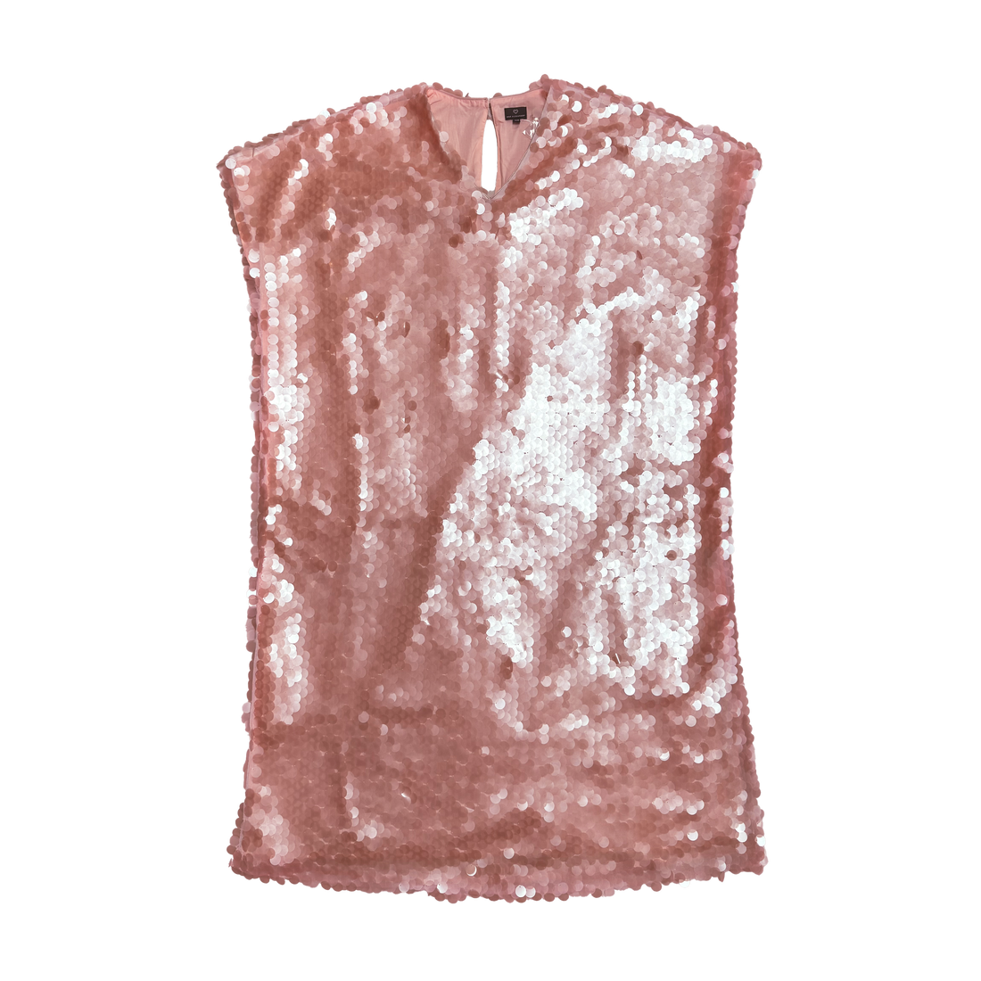 Pink Sequin Caftan