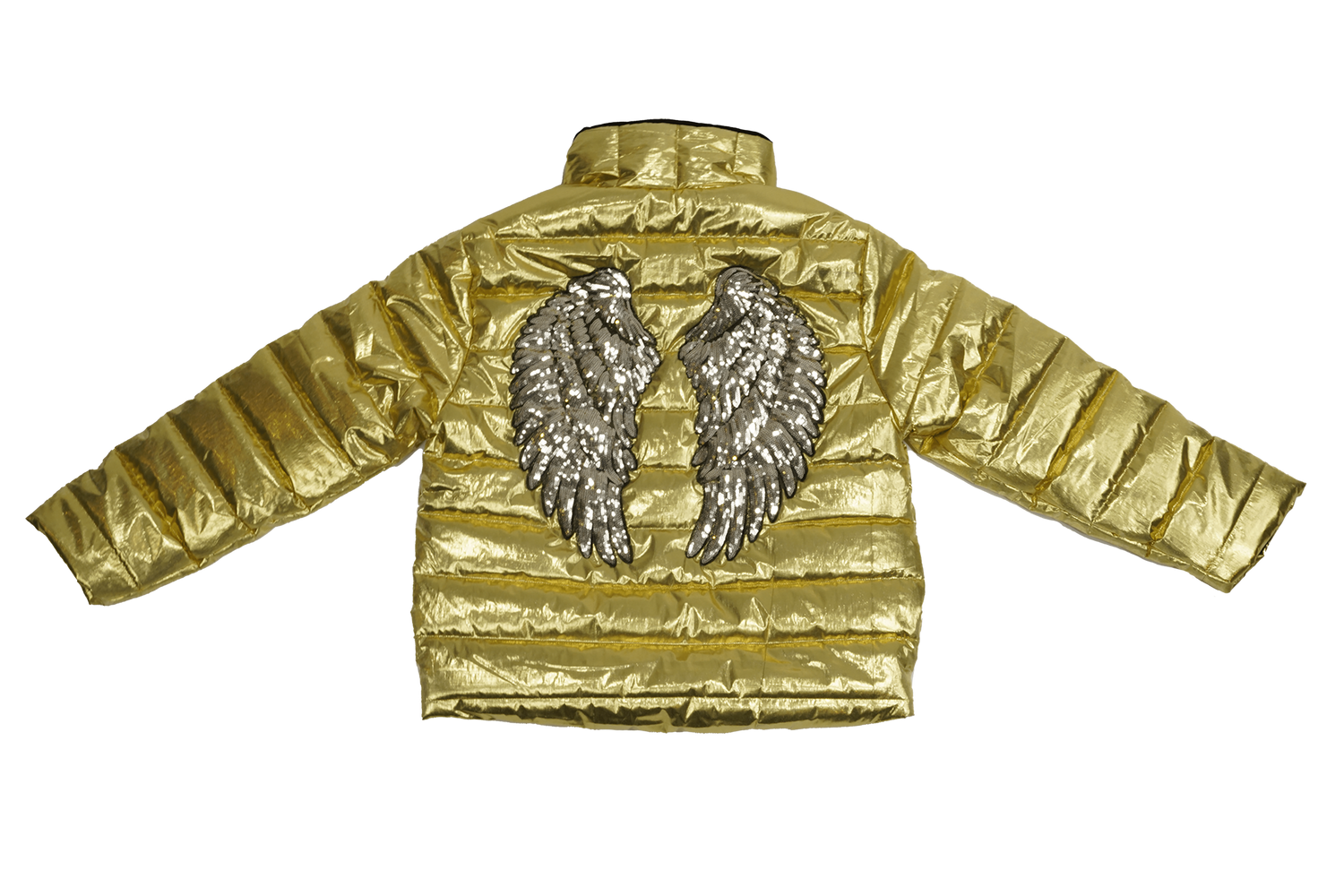 Gold Lamé Angel Puffer