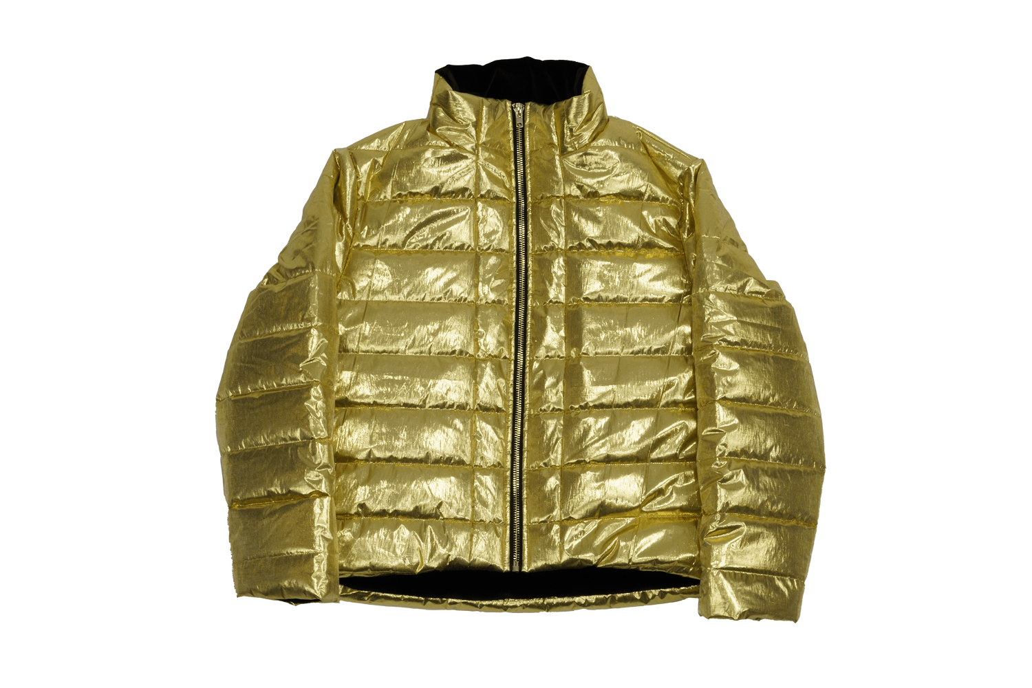 Gold Lamé Angel Puffer