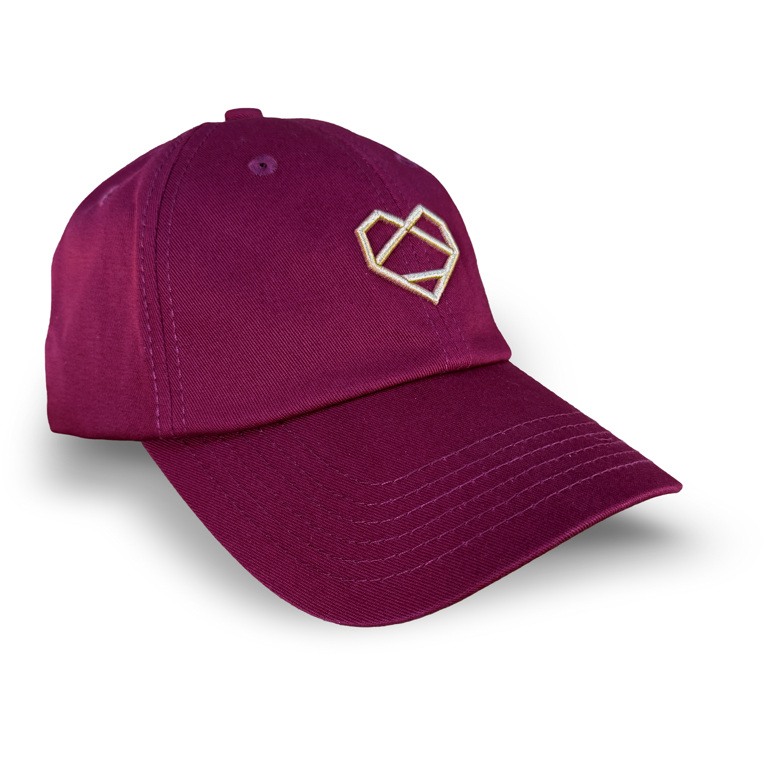 Maroon Heart Logo Women’s Cap