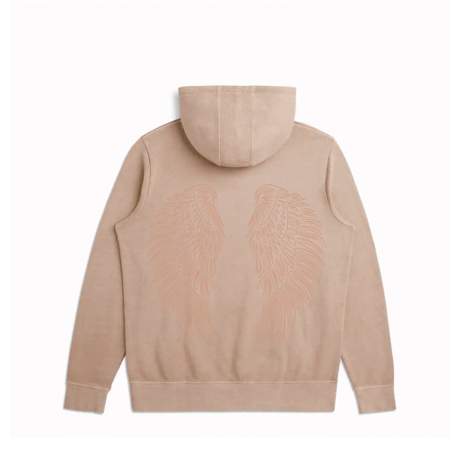 Wings Dune Hoodie — Unisex Organic Cotton French Terry