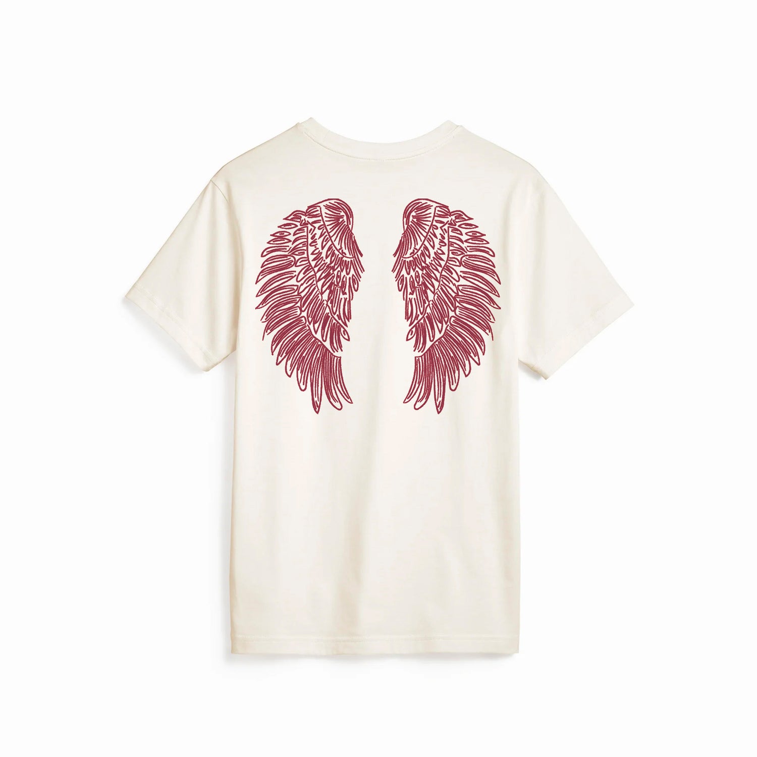 Wings Natural T-Shirt — Unisex Supima Cotton