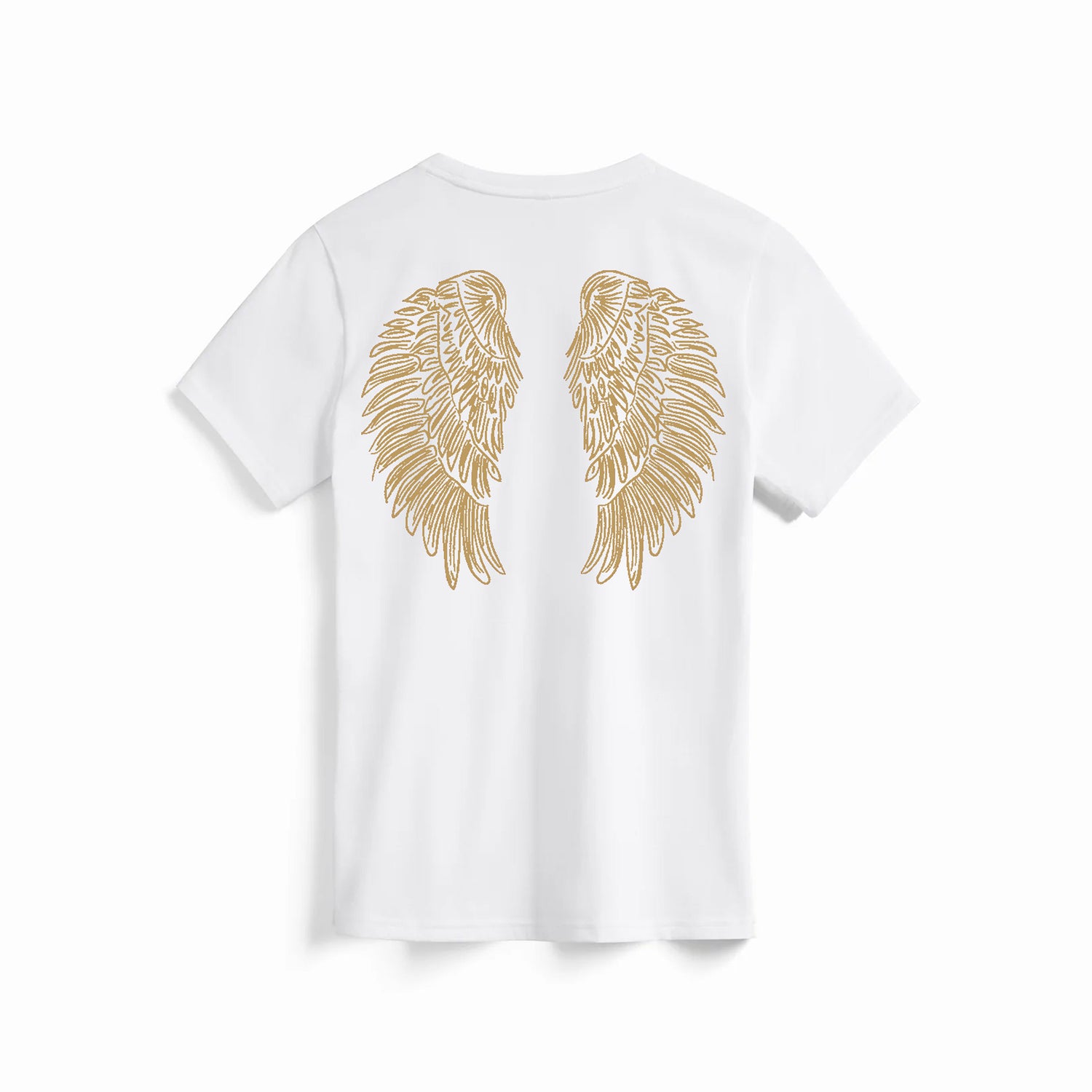 Wings White T-Shirt — Unisex Supima Cotton