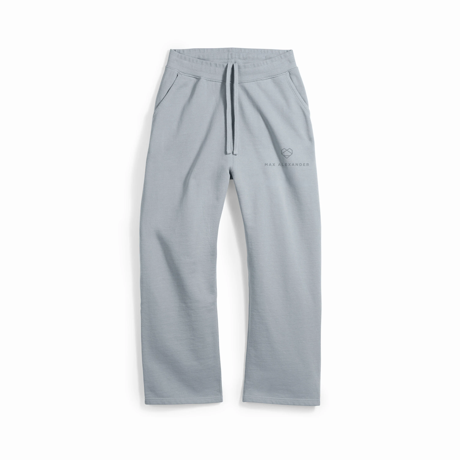 Heart Logo Mineral Sweatpants — Unisex Organic Cotton French Terry