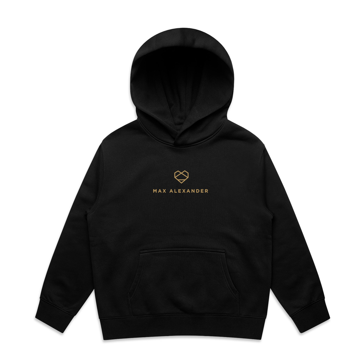 Wings Black Hoodie — Youth