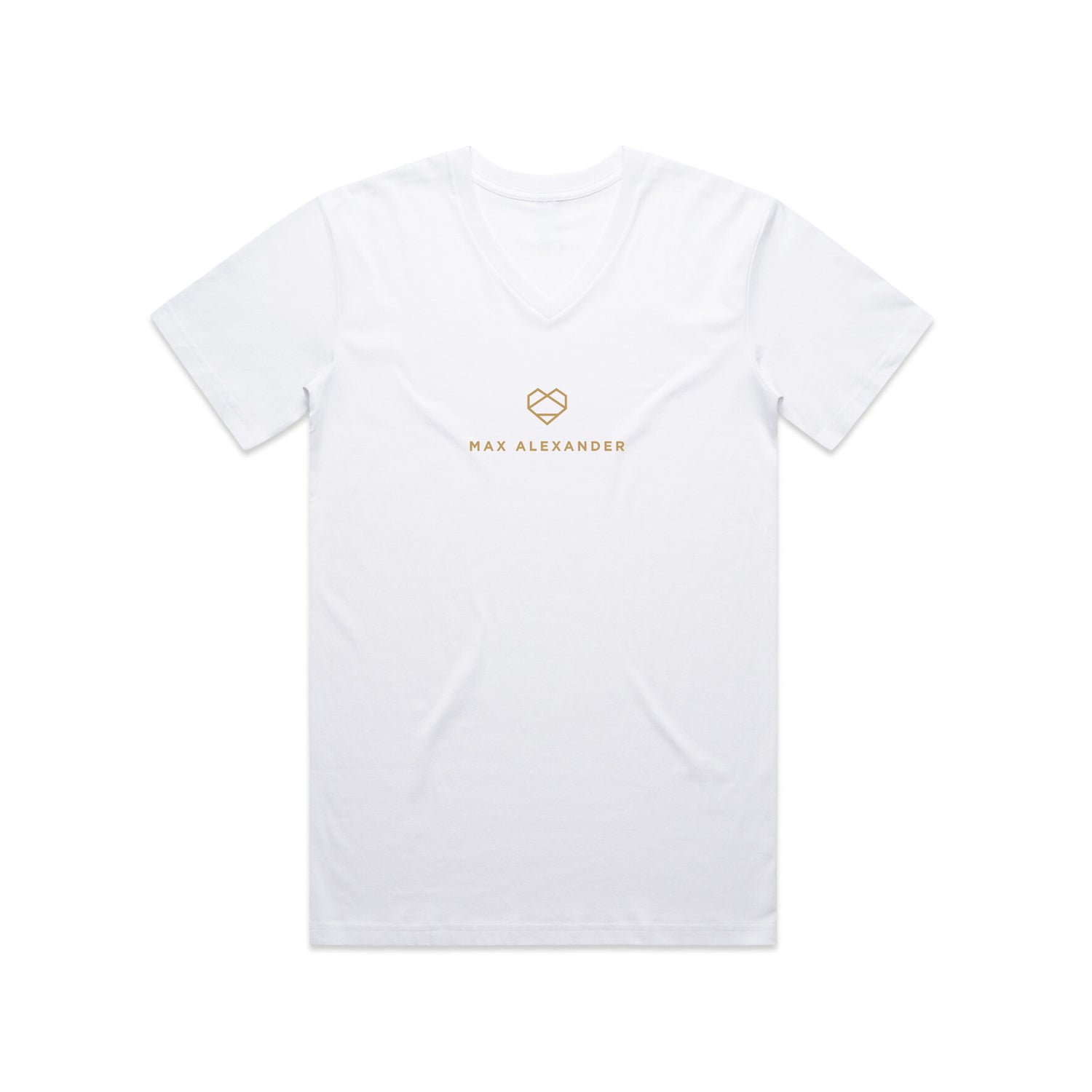 Wings White V-Neck T-Shirt — Women's