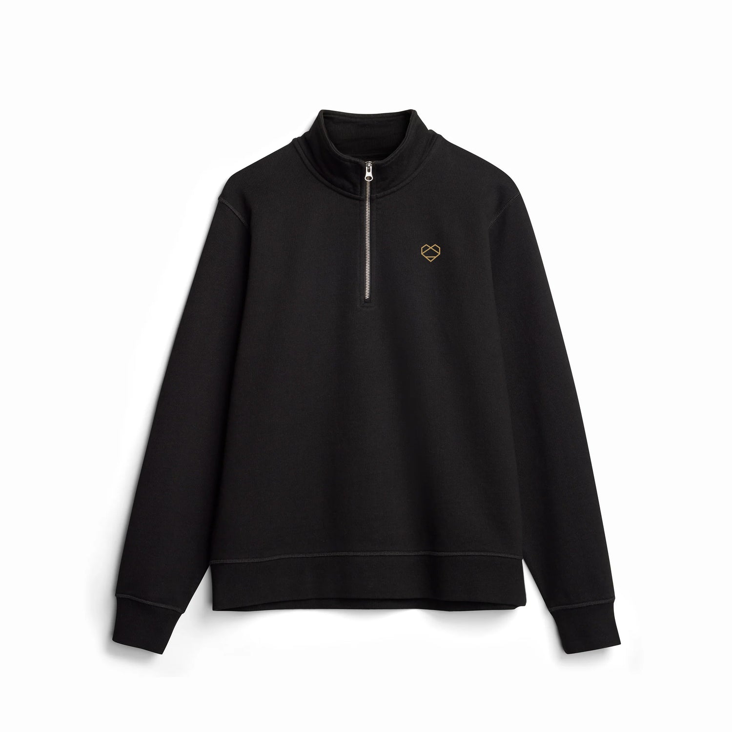 Heart Logo Organic French Terry Quarter Zip