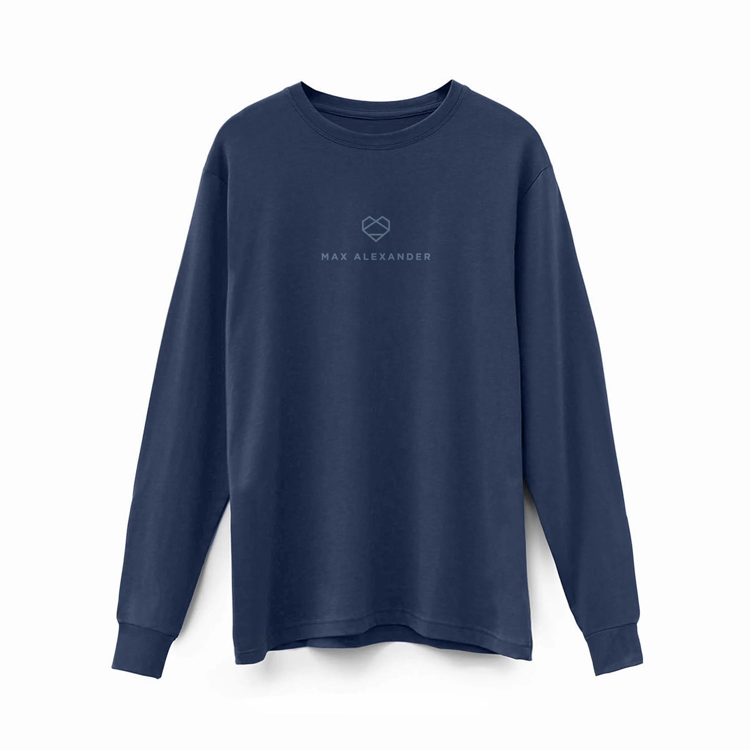 Wings Ocean Navy Long Sleeve T-Shirt — Unisex Supima Cotton