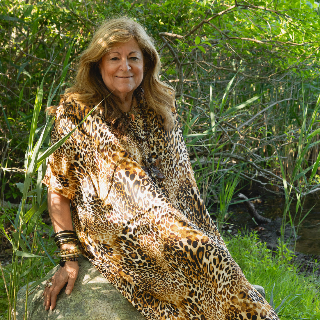 Cheetah Caftan