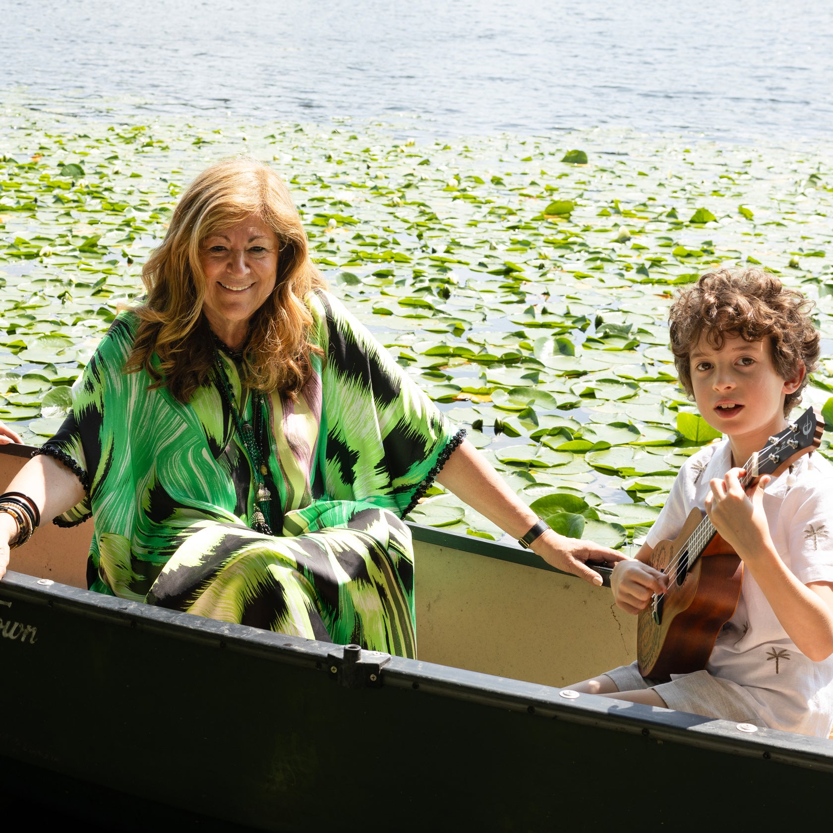 Tropical Green Caftan – Max Alexander